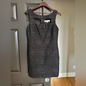 Trina Turk Black and Silver Mini Dress